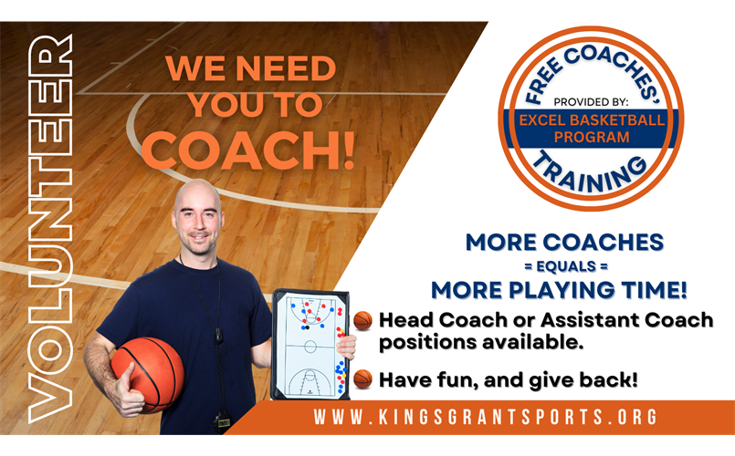 Volunteer to Coach!