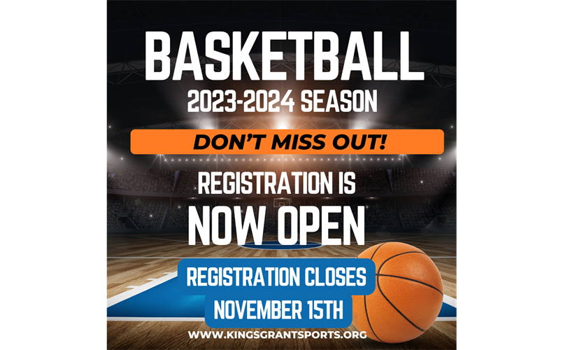 Basketball Registration Now Open